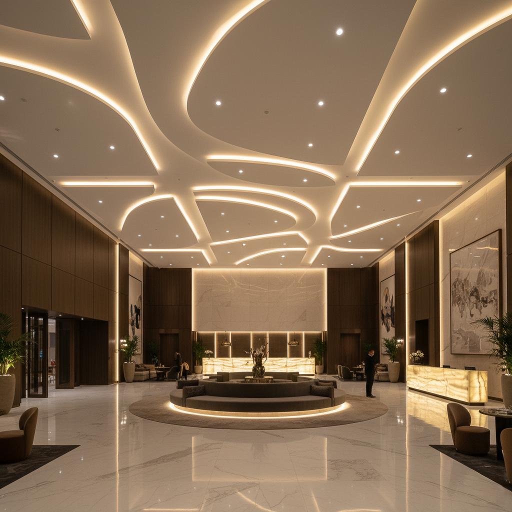 Hospitality spa lighting